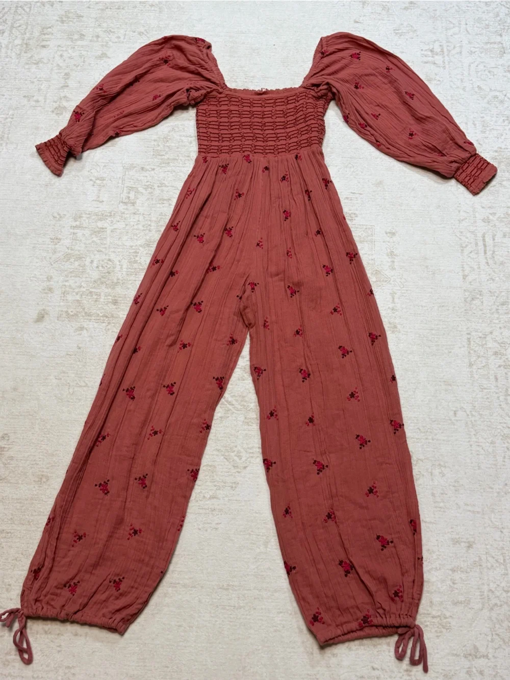 Free People smocked bodice